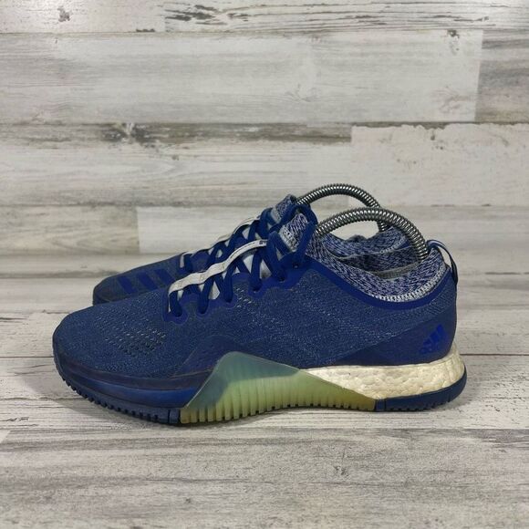 Adidas Women's Blue CrazyTrain Elite Athletic Sneaker Shoes Size 7‎ 1/2 - Picture 2 of 8